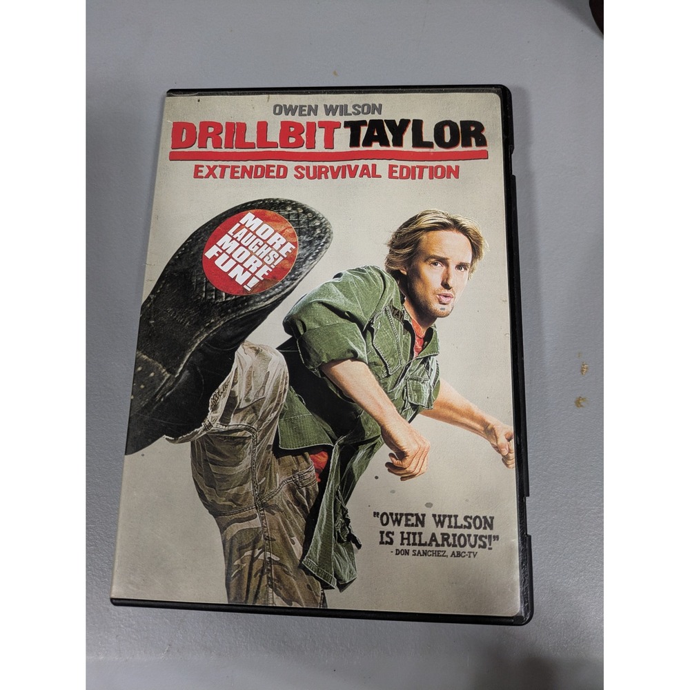 Drillbit Taylor DVD Extended Survival Edition Owen Wilson Unrated Comedy 2008